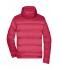 Men Men's Hooded Down Jacket Red/black 8623