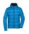 Men Men's Hooded Down Jacket Blue/navy 8623