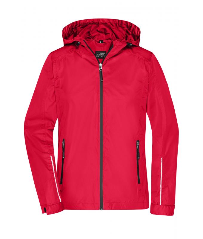 Ladies Ladies' 3-in-1-Jacket Red/black 8616