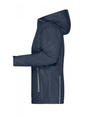 Dames Ladies´ 3-in-1-Jacket Navy/zilver 8616