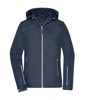 Dames Ladies´ 3-in-1-Jacket Navy/zilver 8616