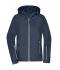 Dames Ladies´ 3-in-1-Jacket Navy/zilver 8616