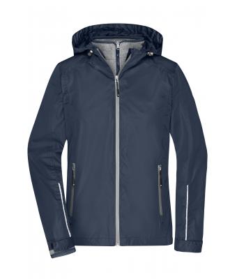 Dames Ladies´ 3-in-1-Jacket Navy/zilver 8616