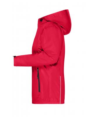 Damen Ladies' 3-in-1-Jacket Red/black 8616