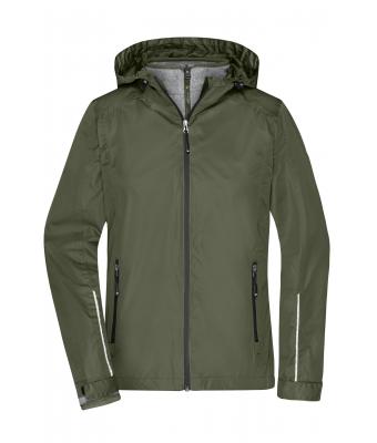 Dames Ladies´ 3-in-1-Jacket Olijf/zwart 8616