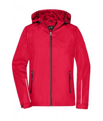 Dames Ladies´ 3-in-1-Jacket Rood/zwart 8616