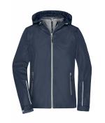 Dames Ladies´ 3-in-1-Jacket Navy/zilver 8616