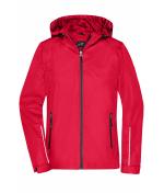 Femme Veste 3 en 1 femme Rouge/noir 8616