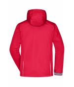 Herren Men's 3-in-1-Jacket Red/black 8617