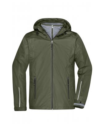 Heren Men´s 3-in-1-Jacket Olijf/zwart 8617