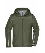 Homme Veste 3 en 1 homme Olive/noir 8617