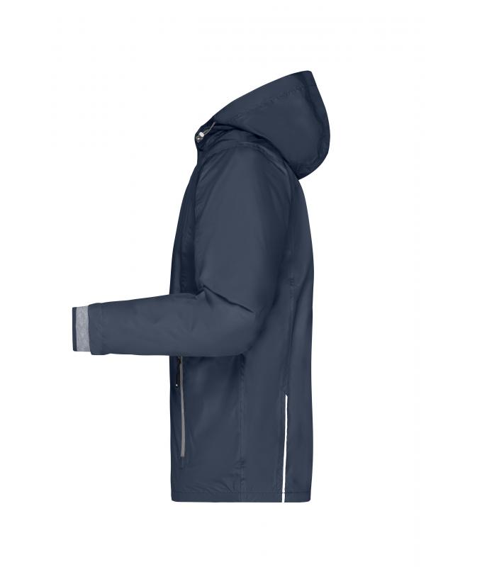Homme Veste 3 en 1 homme Marine/argent 8617