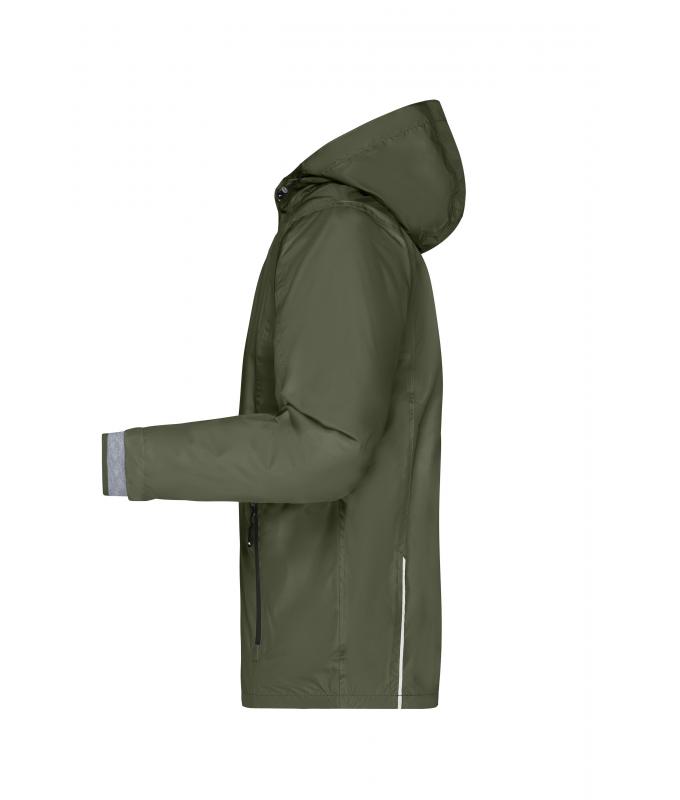 Homme Veste 3 en 1 homme Olive/noir 8617