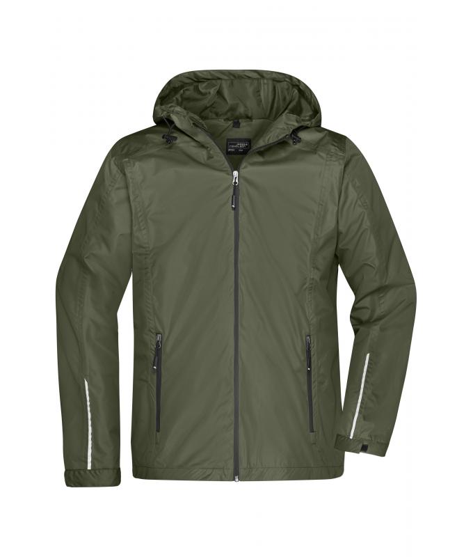 Homme Veste 3 en 1 homme Olive/noir 8617