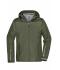 Homme Veste 3 en 1 homme Olive/noir 8617