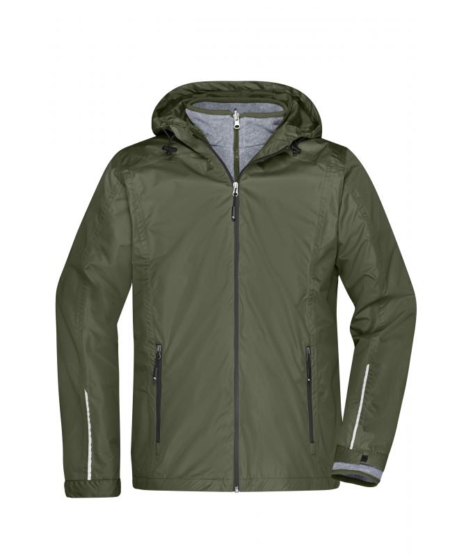 Homme Veste 3 en 1 homme Olive/noir 8617