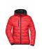 Ladies Ladies' Padded Jacket Red/black 10234