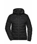 Damen Ladies' Padded Jacket Black/black 10234