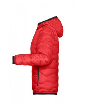 Damen Ladies' Padded Jacket Red/black 10234