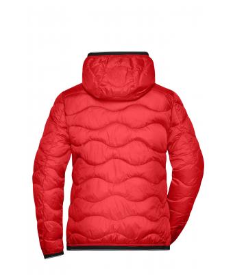 Damen Ladies' Padded Jacket Red/black 10234