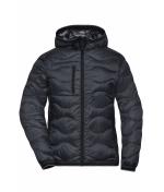 Damen Ladies' Padded Jacket Graphite/camouflage 10234
