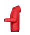 Dames Ladies' Padded Jacket Rood/zwart 10234