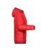 Dames Ladies' Padded Jacket Rood/zwart 10234