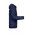 Heren Men's Padded Jacket Navy/zilver 10235
