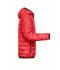 Herren Men's Padded Jacket Red/black 10235