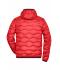 Herren Men's Padded Jacket Red/black 10235