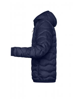 Homme Veste rembourrée homme Marine/argent 10235