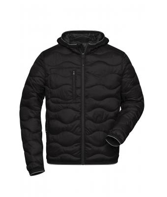 Homme Veste rembourrée homme Noir/noir 10235