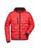 Homme Veste rembourrée homme Rouge/noir 10235