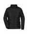 Damen Ladies' Modern Padded Jacket   GRS Black-matt 10465