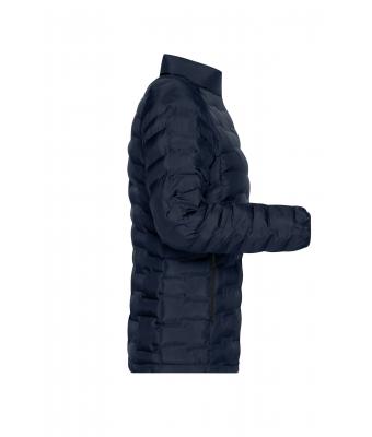 Dames Ladies' Modern Padded Jacket Navy-mat 10465