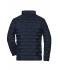 Heren Men's Modern Padded Jacket Navy-mat 10466