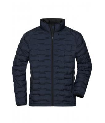 Heren Men's Modern Padded Jacket Navy-mat 10466