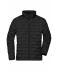 Homme Veste matelassée tendance homme   GRS Noir-mat 10466
