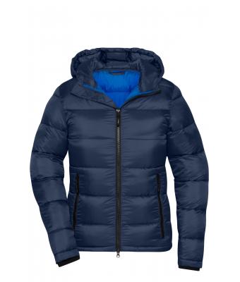 Dames Ladies' Padded Jacket   GRS Navy/elektric-blauw 10467