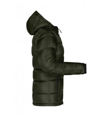 Dames Ladies' Padded Jacket   GRS Deep-forest/geel 10467