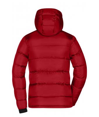Damen Ladies' Padded Jacket   GRS Red/black 10467