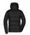 Dames Ladies' Padded Jacket   GRS Zwart/rood 10467