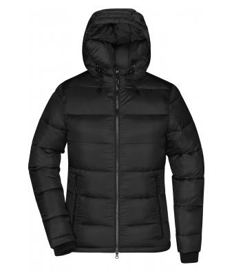 Dames Ladies' Padded Jacket   GRS Zwart/rood 10467