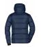 Damen Ladies' Padded Jacket Navy/electric-blue 10467