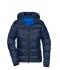 Damen Ladies' Padded Jacket Navy/electric-blue 10467