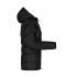 Dames Ladies' Padded Jacket Zwart/rood 10467