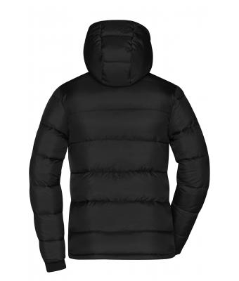 Dames Ladies' Padded Jacket Zwart/rood 10467