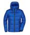 Men Men's Padded Jacket   GRS Electric-blue/nautic 10468