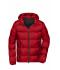 Herren Men's Padded Jacket   GRS Red/black 10468
