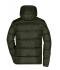 Men Men's Padded Jacket Deep-forest/yellow 10468